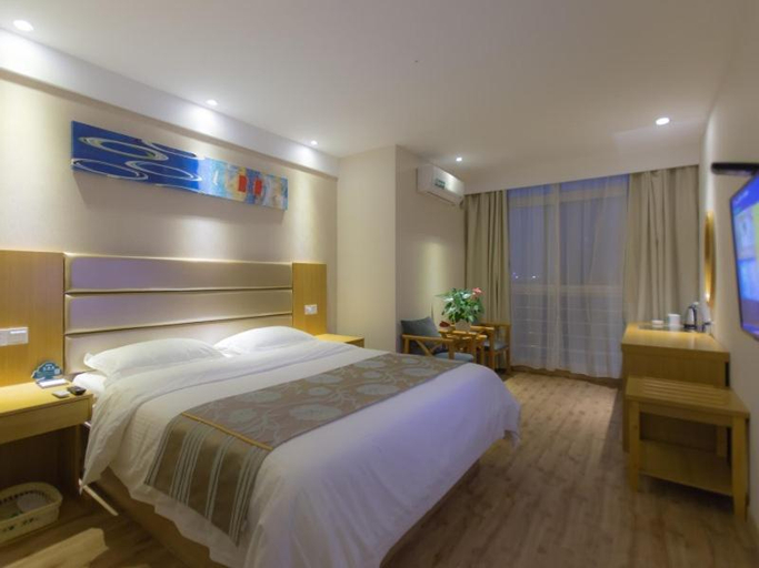 Bedroom 2, GreenTree Inn XuZhou JiaWang Government Express Hotel, Xuzhou