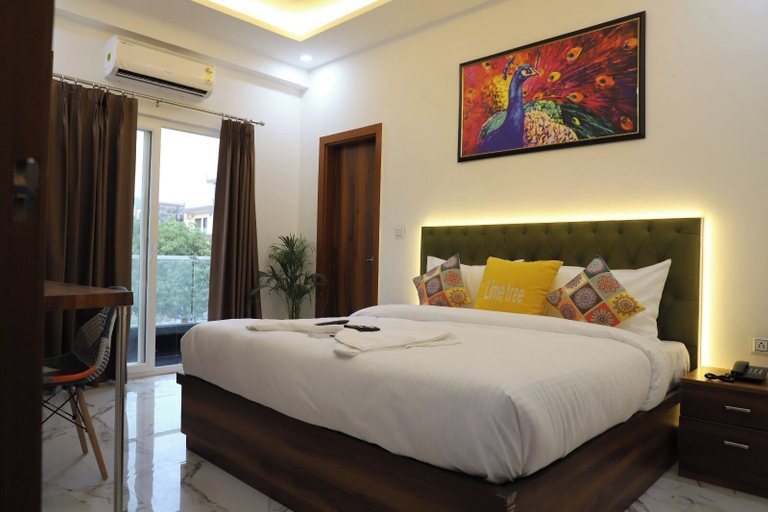 Bedroom 3, Opulent Inn By Lime Tree Hotels, Gautam Buddha Nagar
