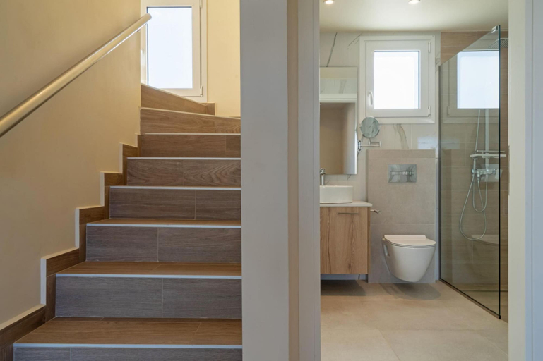 Bathroom 4, Pearl Nevelo Quality Villas, Crete