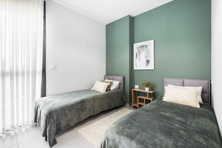 Bedroom 4, Modern Haven in South TLV by Sea N' Rent