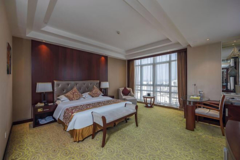 Bedroom 3, Harbour Oriental Hotel（Beilun Changjiang Road Store）, Ningbo