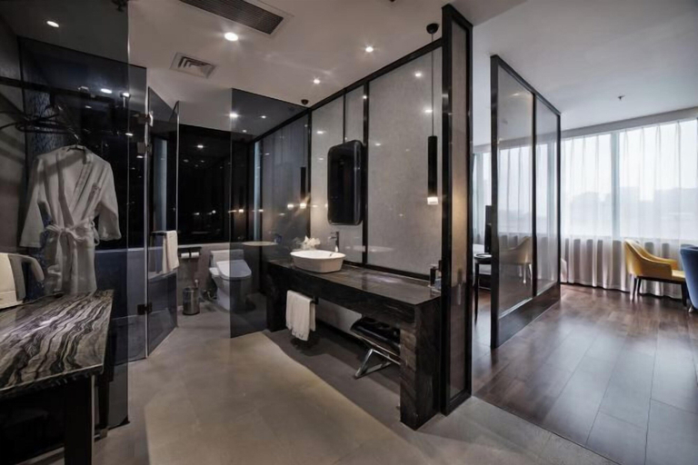 Bathroom 4, Puyuan X Hotel, Jiaxing