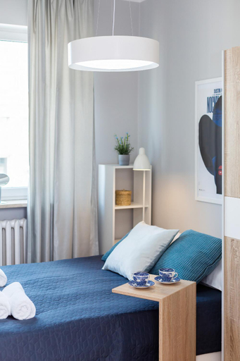 Bedroom 2, Apartments City Center by Noclegi Renters, Warsaw