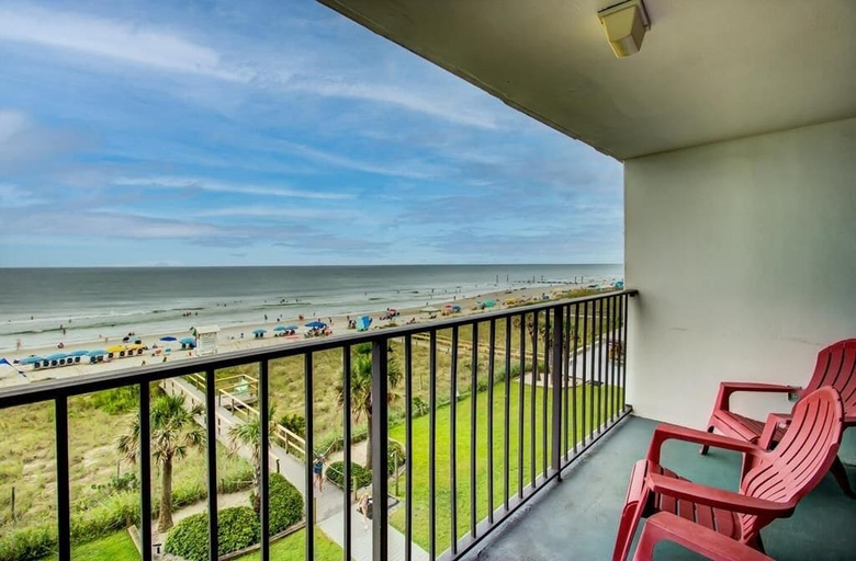 Balcony 3, 0409 Turtle Cove 1 Bedroom Home, New Hanover