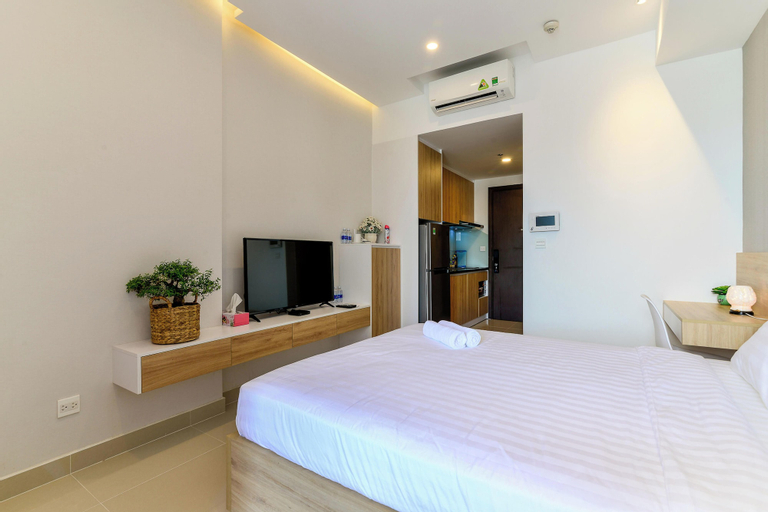 Bedroom 3, Apartment Pool Infinity View HCM, District 4