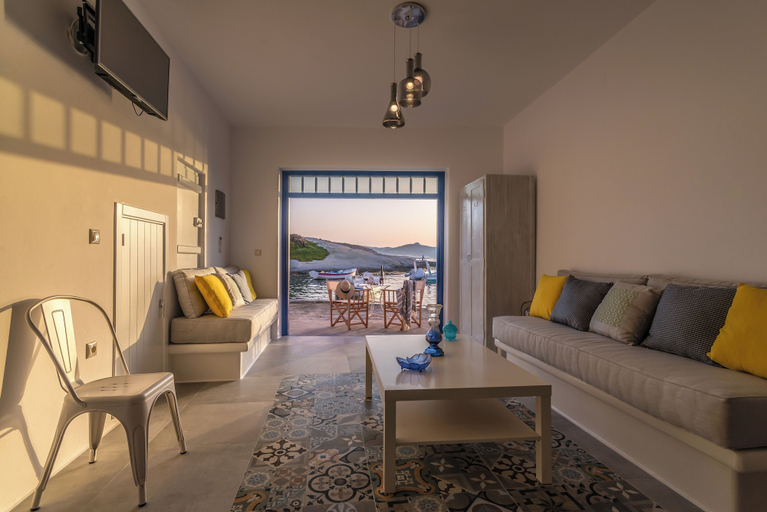 Living area, FANI DREAM SUITE By Vilos Suites, South Aegean