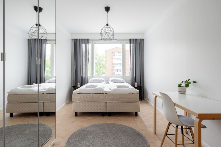 Bedroom 3, Modern 3BR Apartment with Best Location, Pirkanmaa