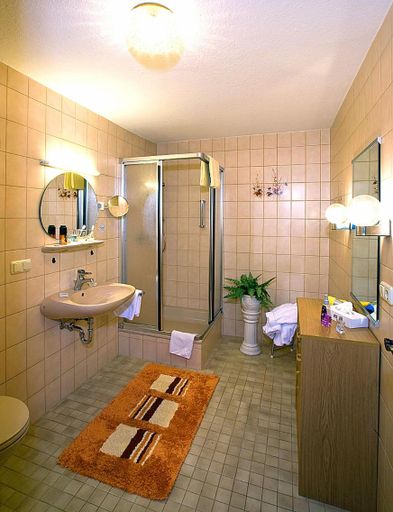 Bathroom, Hotel Seemuller, Unterallgäu