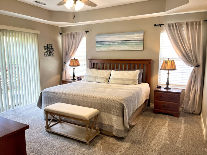 Bedroom 3, Upper Level Condo A-9 on Table Rock Lake by RedAwning, Taney