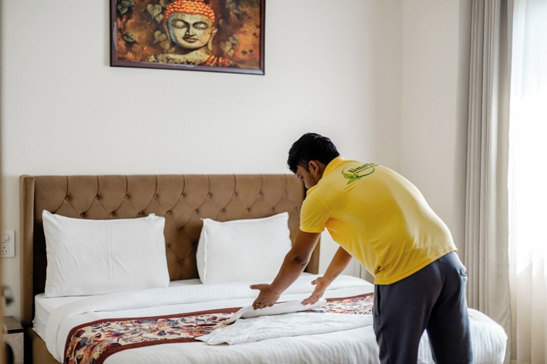 Bedroom 4, Lime Tree B&B Pari Chowk, Gautam Buddha Nagar