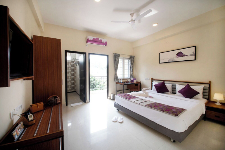 Bedroom 3, Purple Cloud Urban, Bangalore