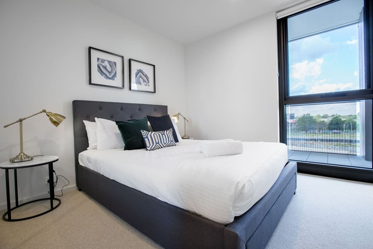 Bedroom 2, Designer 2BR With Carpark Monash Uni@caulfield, Melbourne