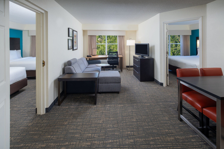 Bedroom 3, Residence Inn by Marriott Orlando Convention Center, Orange