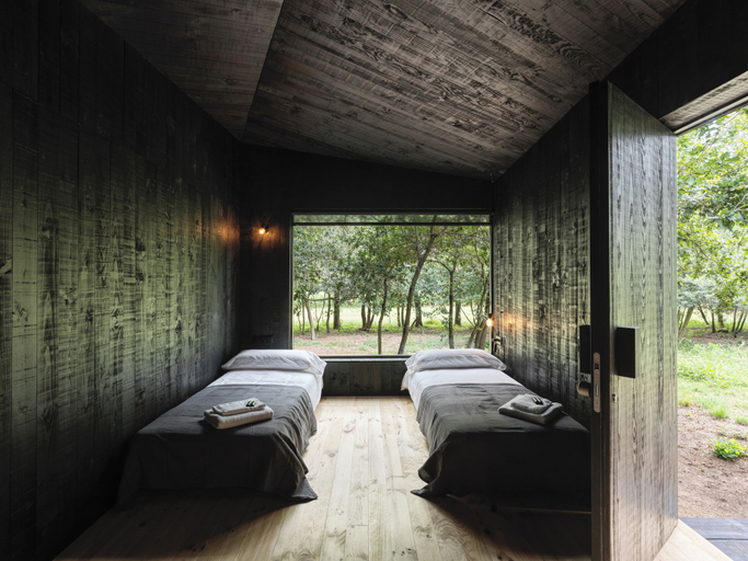 Bedroom, A Leira 116 Cabañas, Lugo