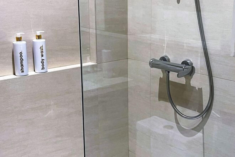 Bathroom, Studio for 5 at Tambuli Residences Garden View by Dominik Studio with Pool & Balcony in Mactan, Lapu-Lapu City