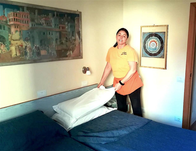 Bedroom 2, Hotel Ping Pong, Rome