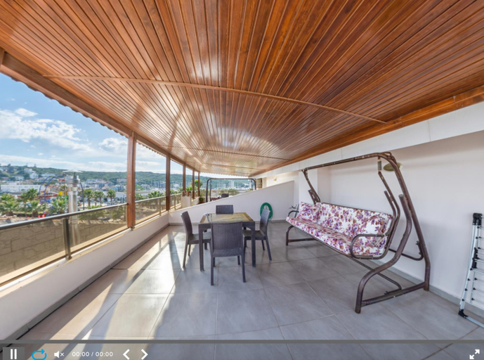 Balcony/terrace, Sigacik Marina Apart Hotel, Seferihisar