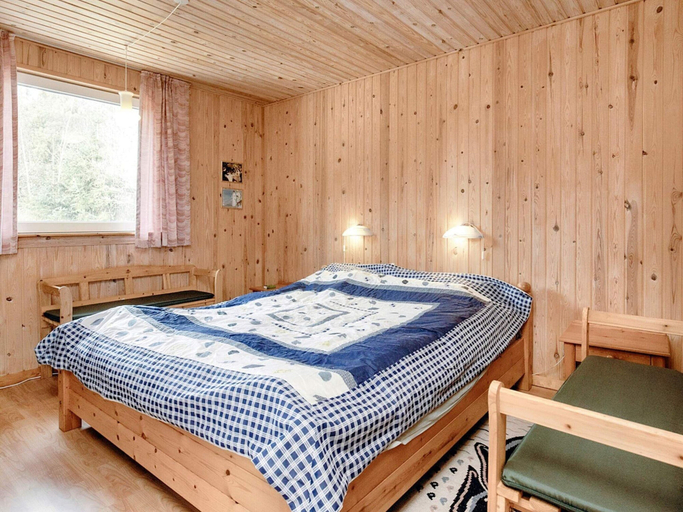 Bedroom 2, 5 Person Holiday Home in Asaa, Brønderslev