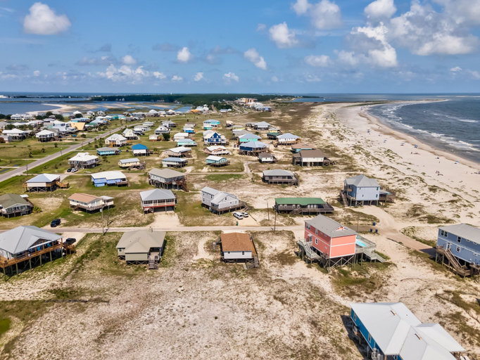 Aerial view 3, Palms 105 - 105 Pushmataha 3 Bedroom Home by RedAwning, Mobile