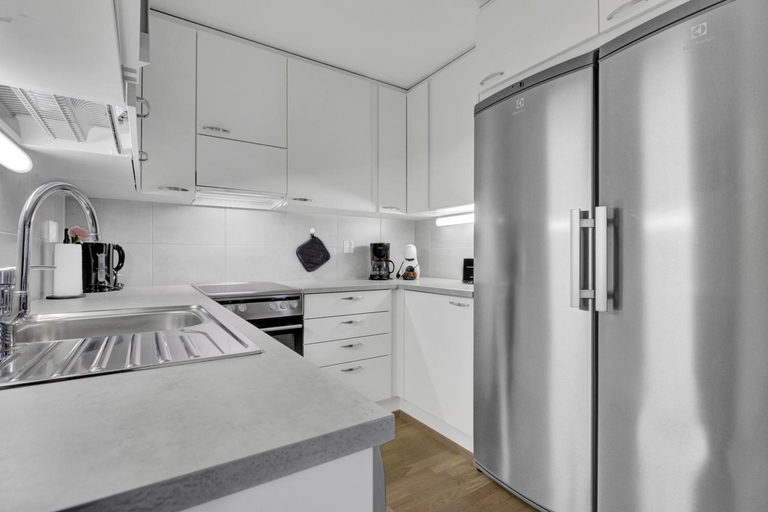 Kitchen 4, Bellarova Apartments Evakkotie, Lapland