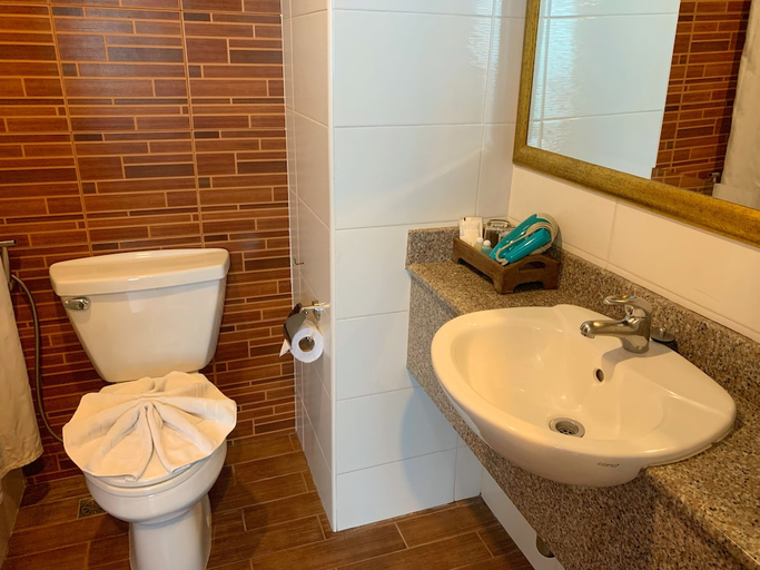 Bathroom 4, Aiyaree Place Hotel, Pattaya