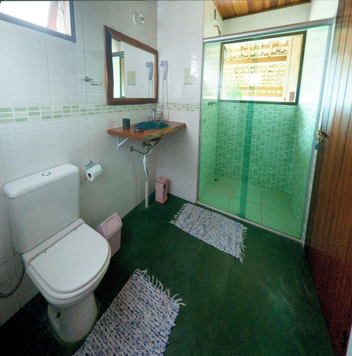Bathroom 4, Pousada Candeias Ltda, Cunha