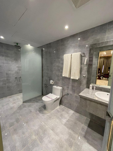 Bathroom 5, Diafat AlSaadah Serviced Apartments Hafer Albaten