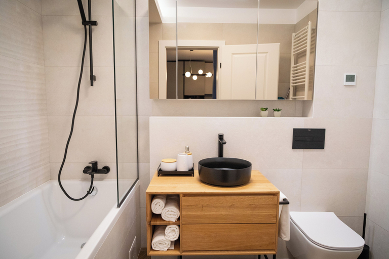 Bathroom 3, PoshSpot Apartments, Cluj-napoca