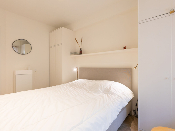 Bedroom 3, Bright apartment with direct sea view, West-Vlaanderen