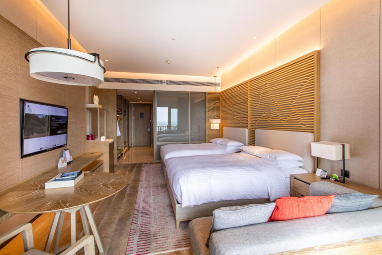 Bedroom 3, Shenzhen Marriott Hotel Golden Bay, Shenzhen