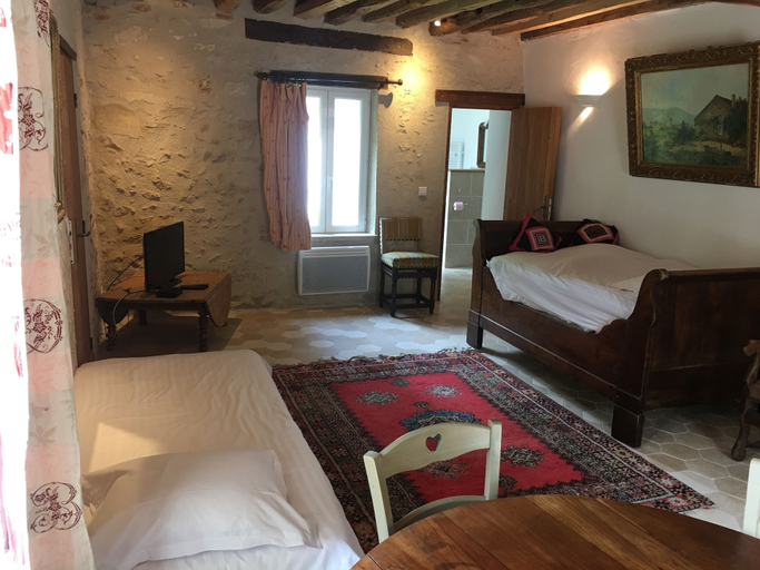 Bedroom 3, Le Moulin du Bas Pesé, Loir-et-Cher
