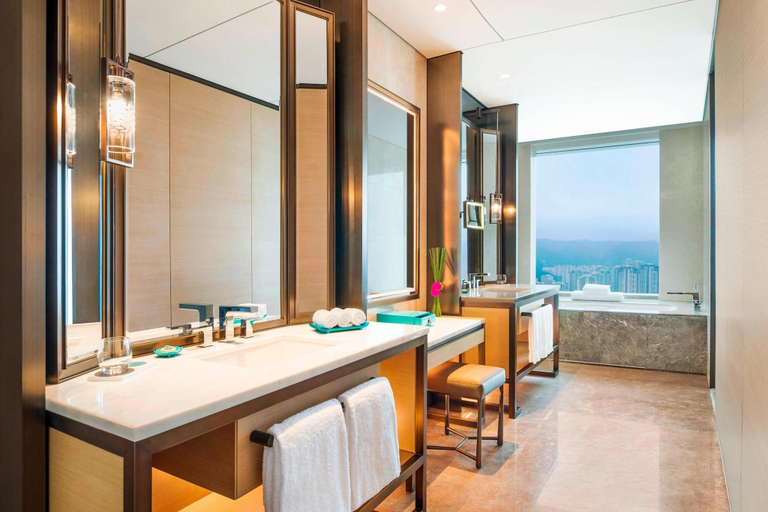 Bathroom 5, Meixi Lake Hotel, Luxury Collection, Changsha, Changsha