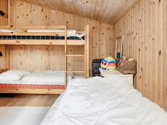 Bedroom 3, 5 Person Holiday Home in Asaa, Brønderslev