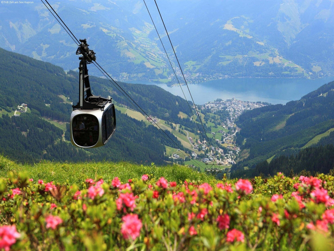 View from property 2, Apartment in Walchen Near Ski Slopes, Zell am See