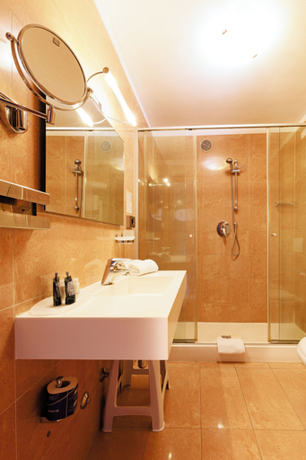Bathroom 4, Hotel Villa delle Rose, Novara
