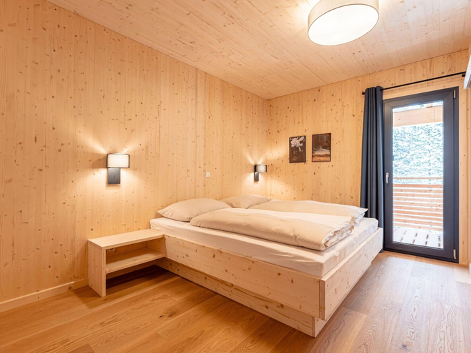 Bedroom 4, Natural Chalet With Whirlpool, Murau