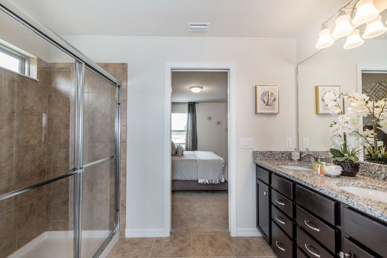 Bathroom 4, Large Villa W/private Pool & Game Room! Waterpark, Osceola