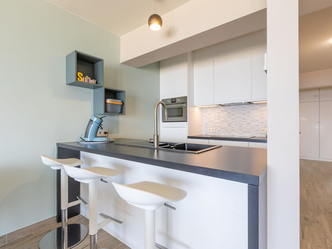 Private kitchen 2, Apartment on the 5th Floor With sea View, West-Vlaanderen
