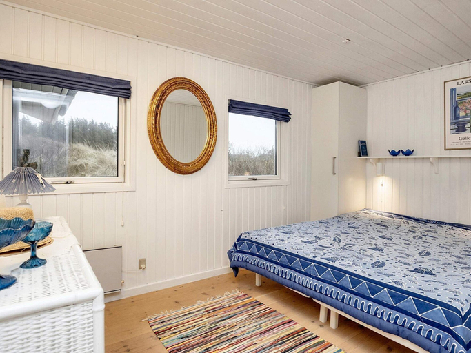 Bedroom 3, 4 Star Holiday Home in Blokhus, Jammerbugt