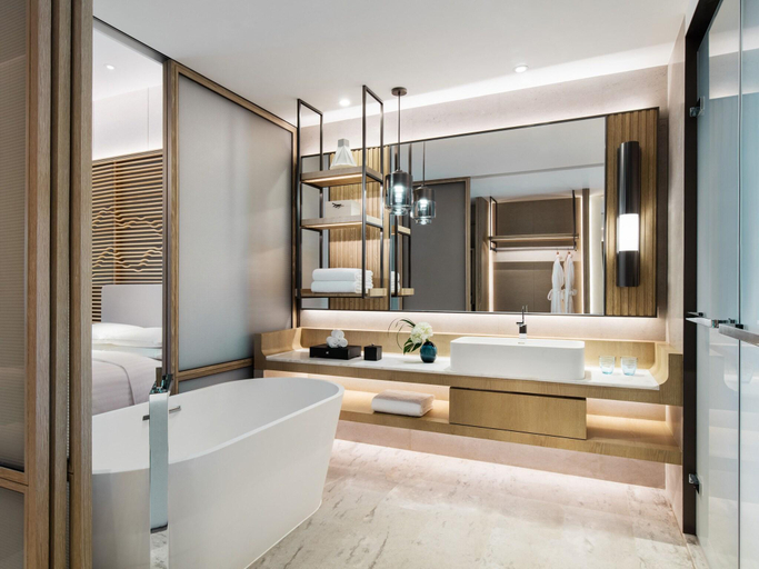 Bathroom 5, Shenzhen Marriott Hotel Golden Bay, Shenzhen