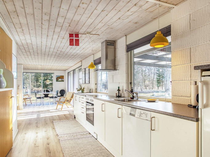 Private kitchen 5, 6 Person Holiday Home in Laeso, Læsø