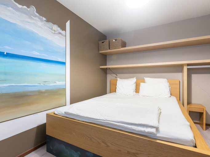 Bedroom 3, Apartment on the 9th Floor With sea View, West-Vlaanderen