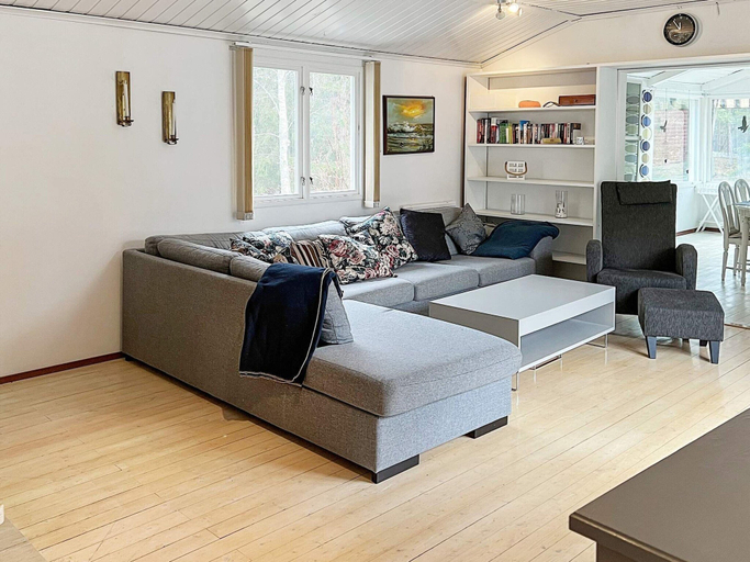 Living area, 5 Star Holiday Home in Nynashamn, Nynäshamn