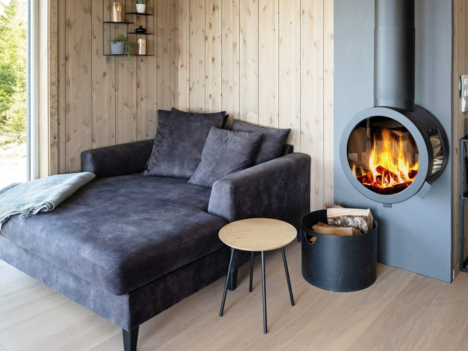 Living area 2, 5 Star Holiday Home in Inderoy, Inderøy