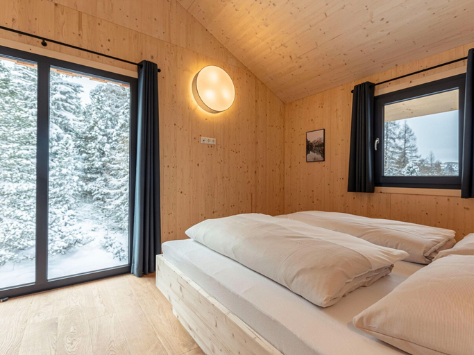 Bedroom 3, Natural Chalet With Whirlpool, Murau