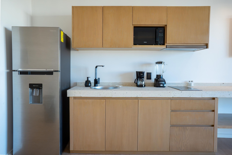 Private kitchen, Kumaru 303 1 Bedroom Condo by RedAwning, Cozumel