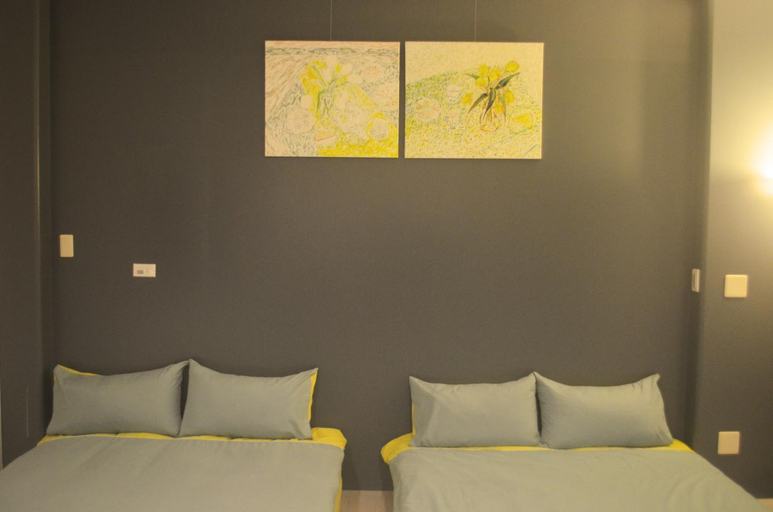 Bedroom 3, Veggie Papa Bed and Breakfast, Yilan