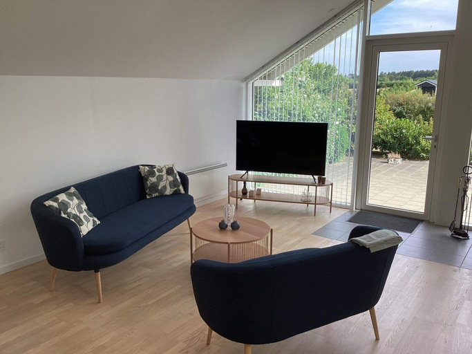 Living area 5, 8 Person Holiday Home in Hojslev, Skive