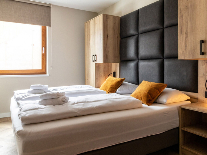 Bedroom 3, Stylish Apartment With Sauna, ski Area at 600 m, Bludenz
