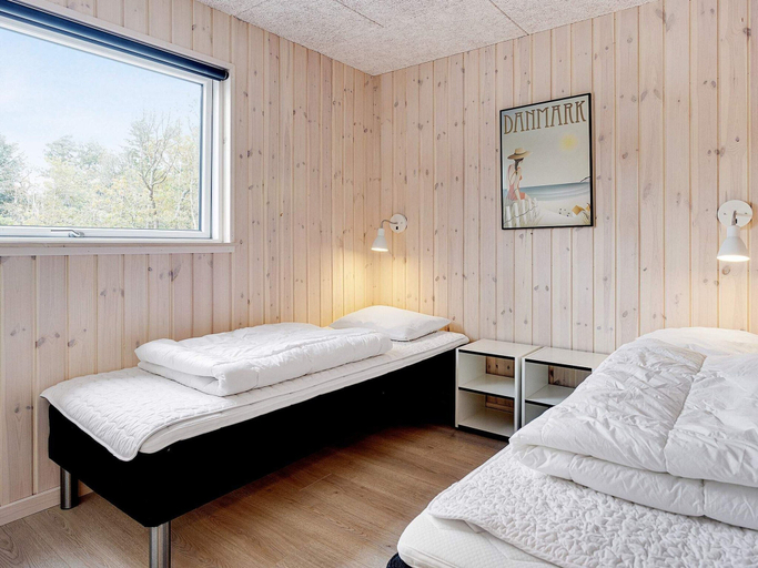 Bedroom 3, 5 Star Holiday Home in Albaek, Frederikshavn